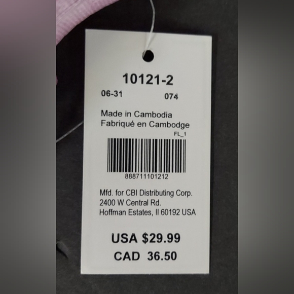 Claire's Sling Belt Bag Shoulder/Worn Crossbody Style Adjustable Strap - Pink - Picture 6 of 6